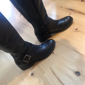 Marc Fisher Black Leather Boots
